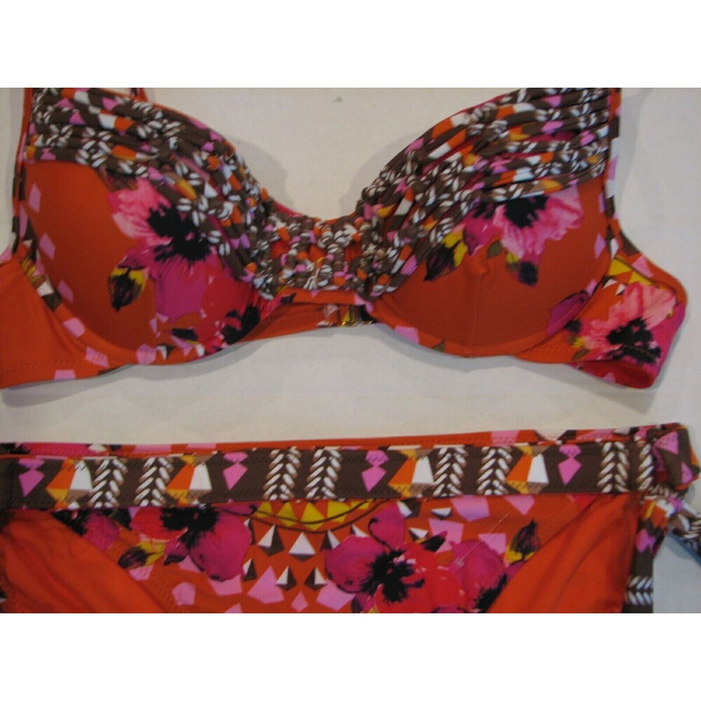 Victoria's Secret Bondi Shores 12 Underwire Swimsuit Bikini Leilani Tribal